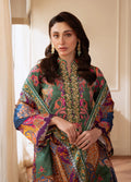 Gulaal | Velouré Printed Silk | Majestic Mosaic - House Of Hania
