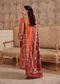 Gulaal | Velouré Printed Silk | Rustic Regalia - House Of Hania