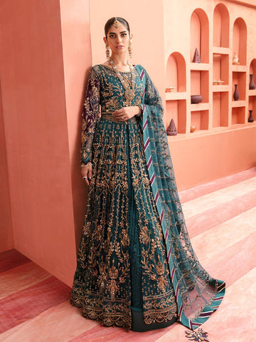 Gulaal | Wedding Formals | AYZEL GL-WS-22V1-27 (PISHWAS AND LEHNGA) - House Of Hania