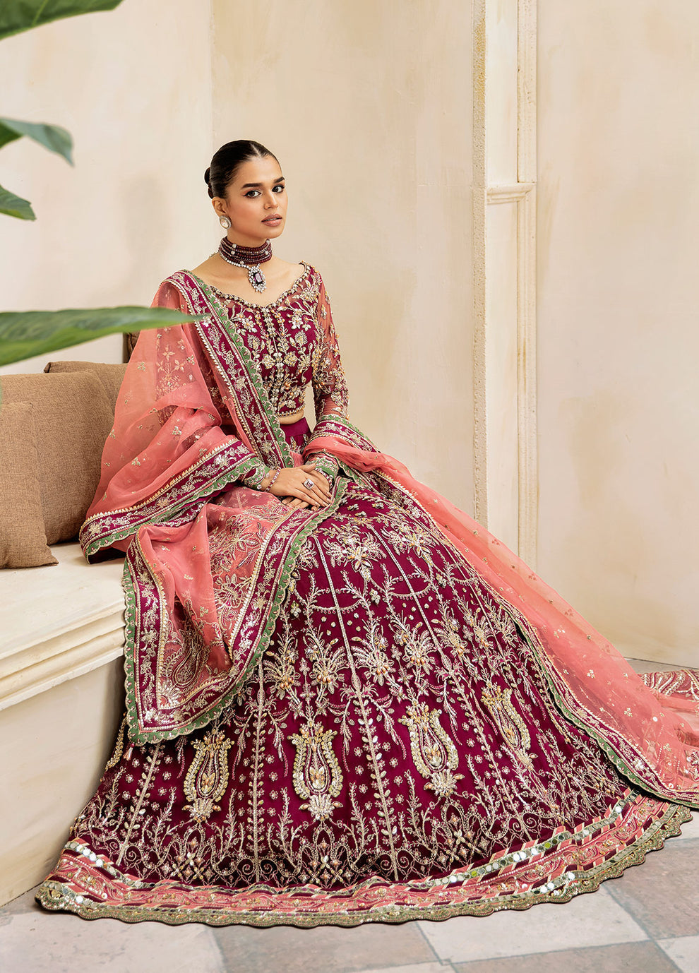 Gulaal | Wedding Formals | Ashmiza GL-WS-23V1-36 - House Of Hania