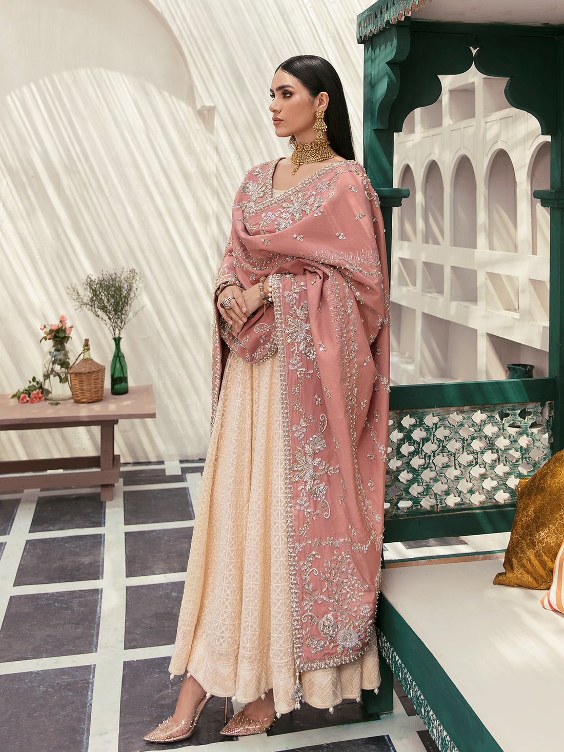 Gulaal | Wedding Formals | GL-WS-22V1-34 (PISHWAS AND CHOORIDAAR PYJAMA) - House Of Hania