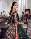 Gulaal | Wedding Formals | KEHKSHAN EMBROIDERED NET 3-PIECE SUIT WS-14 - House Of Hania