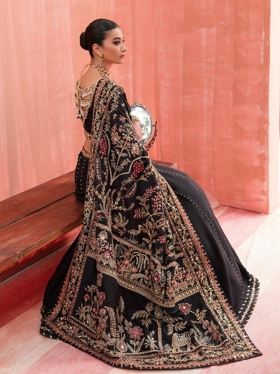 Gulaal | Wedding Formals | MAYAL GL-WS-22V1-32 (LEHNGA AND CHOLI) - House Of Hania
