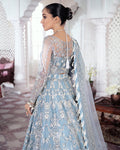 Gulaal | Wedding Formals | Mehnaaz Embroidered Net 3-Piece Suit WS-13 - House Of Hania