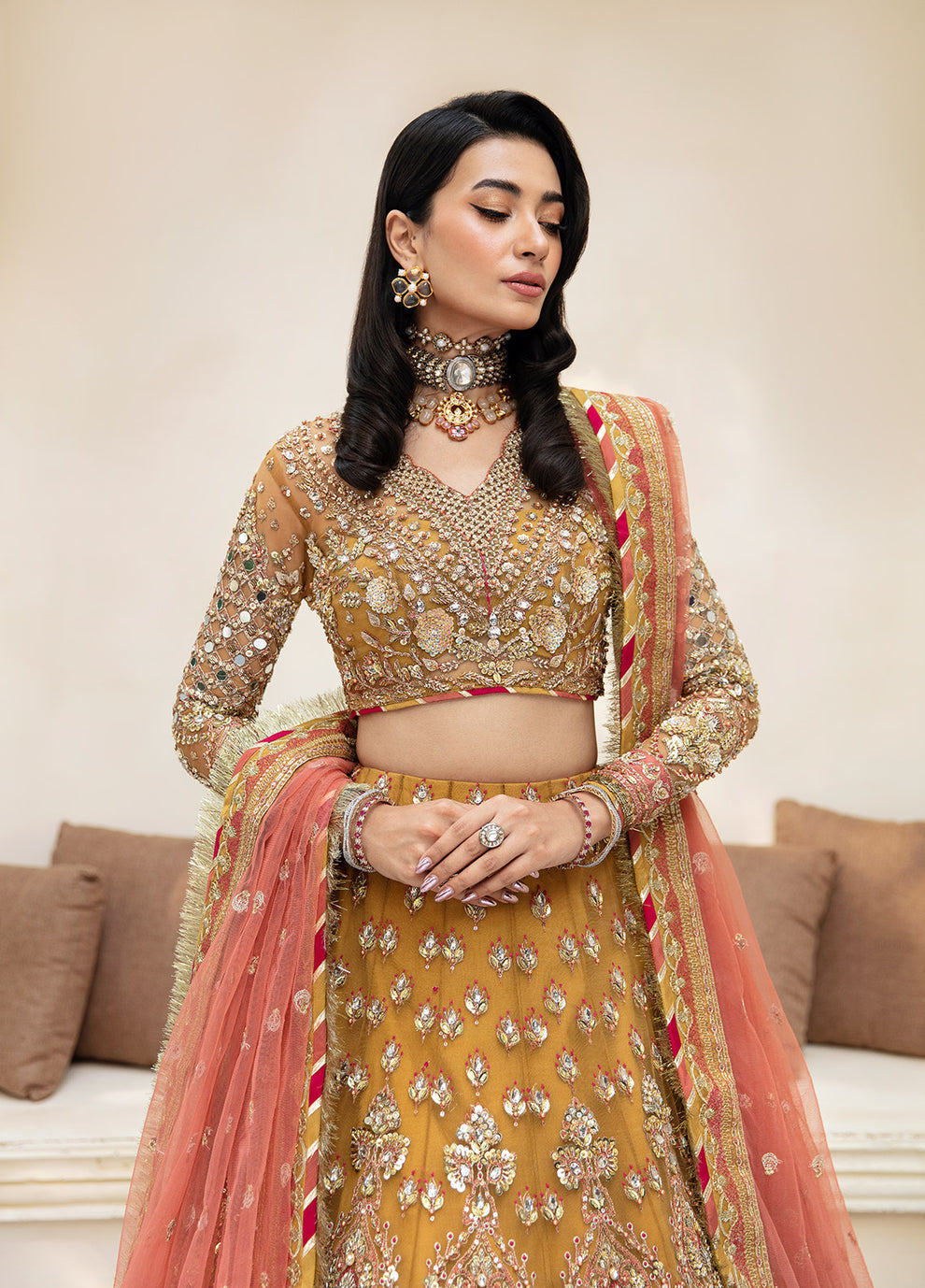 Gulaal | Wedding Formals | Miraas GL-WS-23V1-35 - House Of Hania