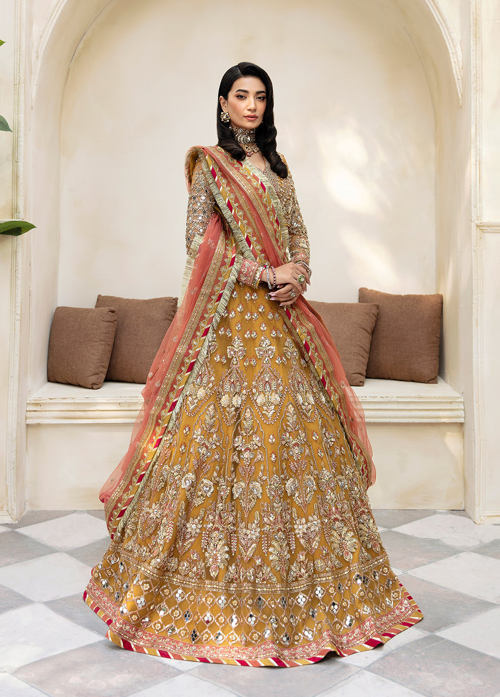 Gulaal | Wedding Formals | Miraas GL-WS-23V1-35 - House Of Hania