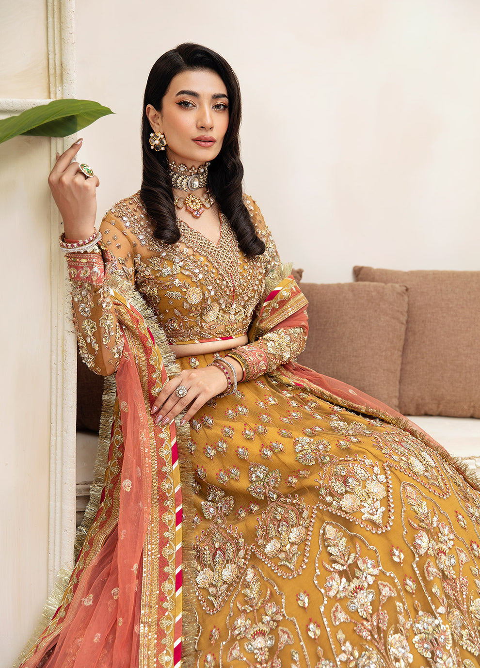 Gulaal | Wedding Formals | Miraas GL-WS-23V1-35 - House Of Hania