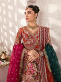 Gulaal | Wedding Formals | ZAIRA GL-WS-22V1-30 (RUST ANGRAKHA) - House Of Hania