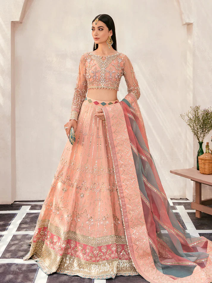 Gulaal | Zaryaab Wedding Formals Collection | Afreen GL-WS-22V1-29 - House Of Hania