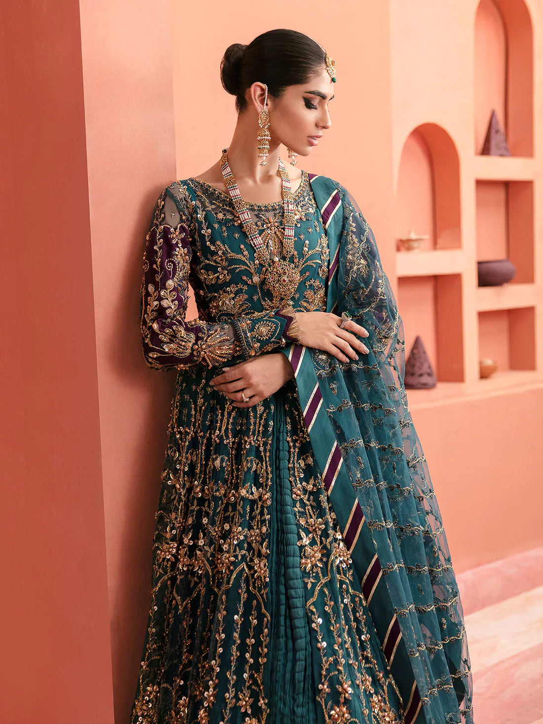 Gulaal | Zaryaab Wedding Formals Collection | Ayzel GL-WS-22V1-27 - House Of Hania