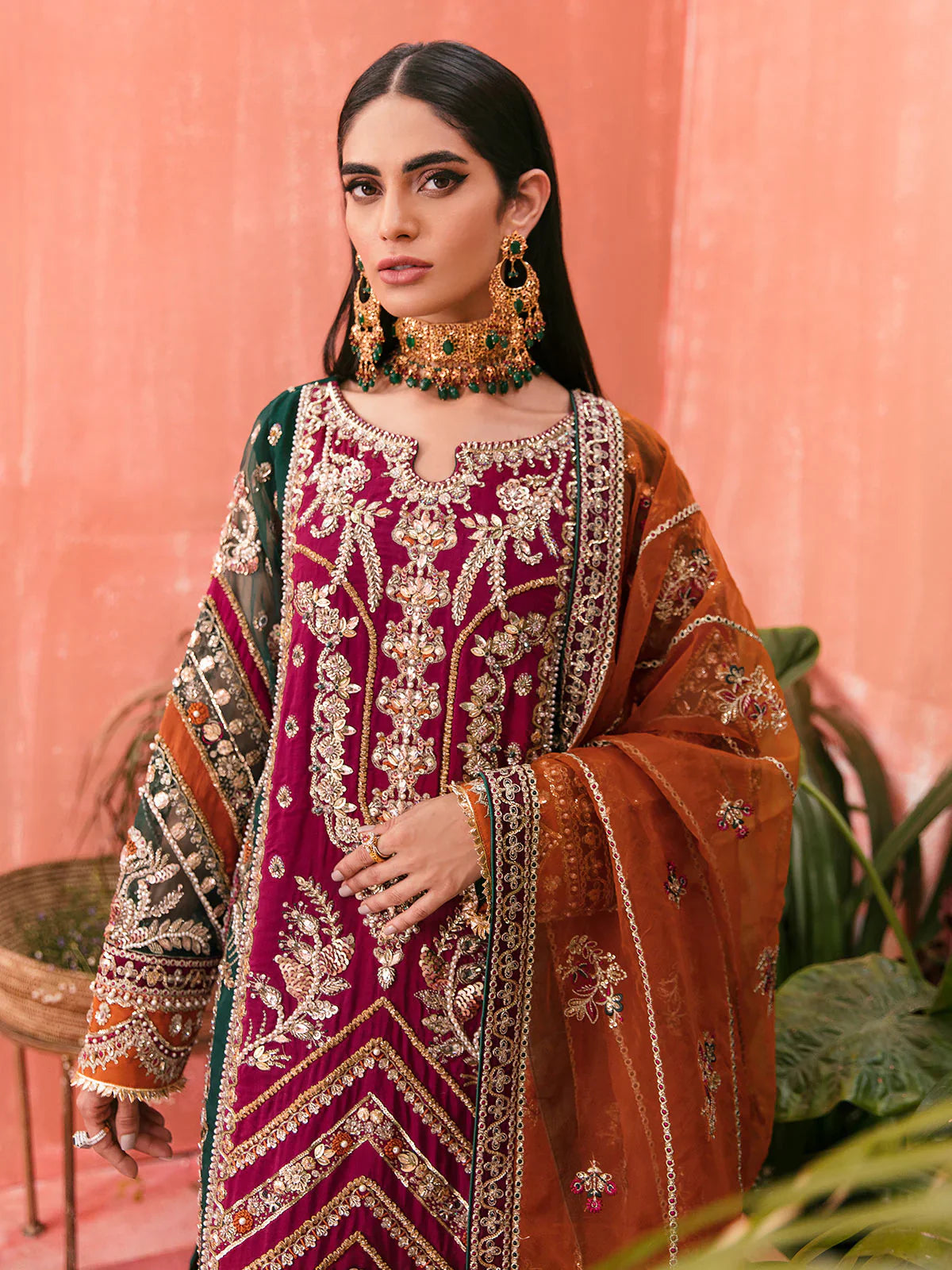 Gulaal | Zaryaab Wedding Formals Collection | Serina GL-WS-22V1-23 - House Of Hania