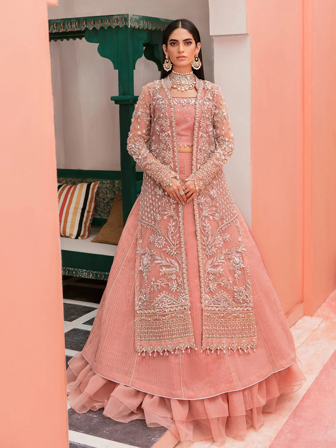 Gulaal | Zaryaab Wedding Formals Collection | Shandana GL-WS-22V1-24 - House Of Hania