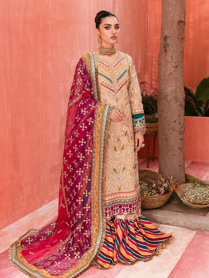 Gulaal | Zaryaab Wedding Formals Collection | Zohal GL-WS-22V1-26 - House Of Hania