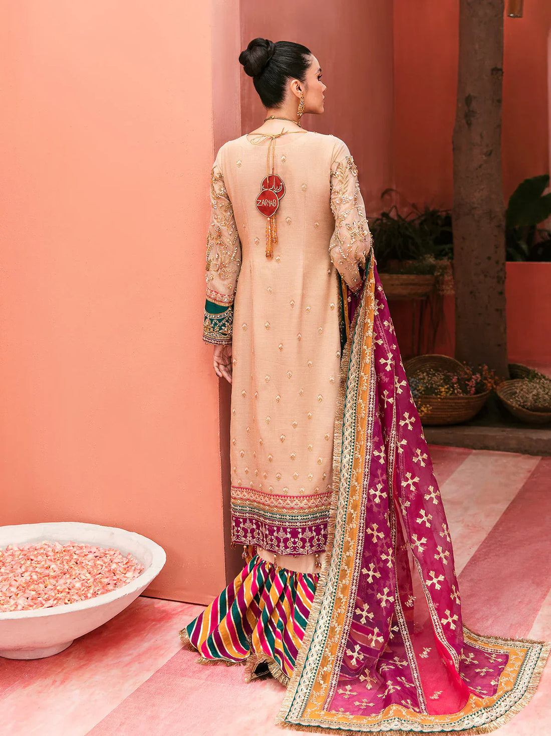 Gulaal | Zaryaab Wedding Formals Collection | Zohal GL-WS-22V1-26 - House Of Hania