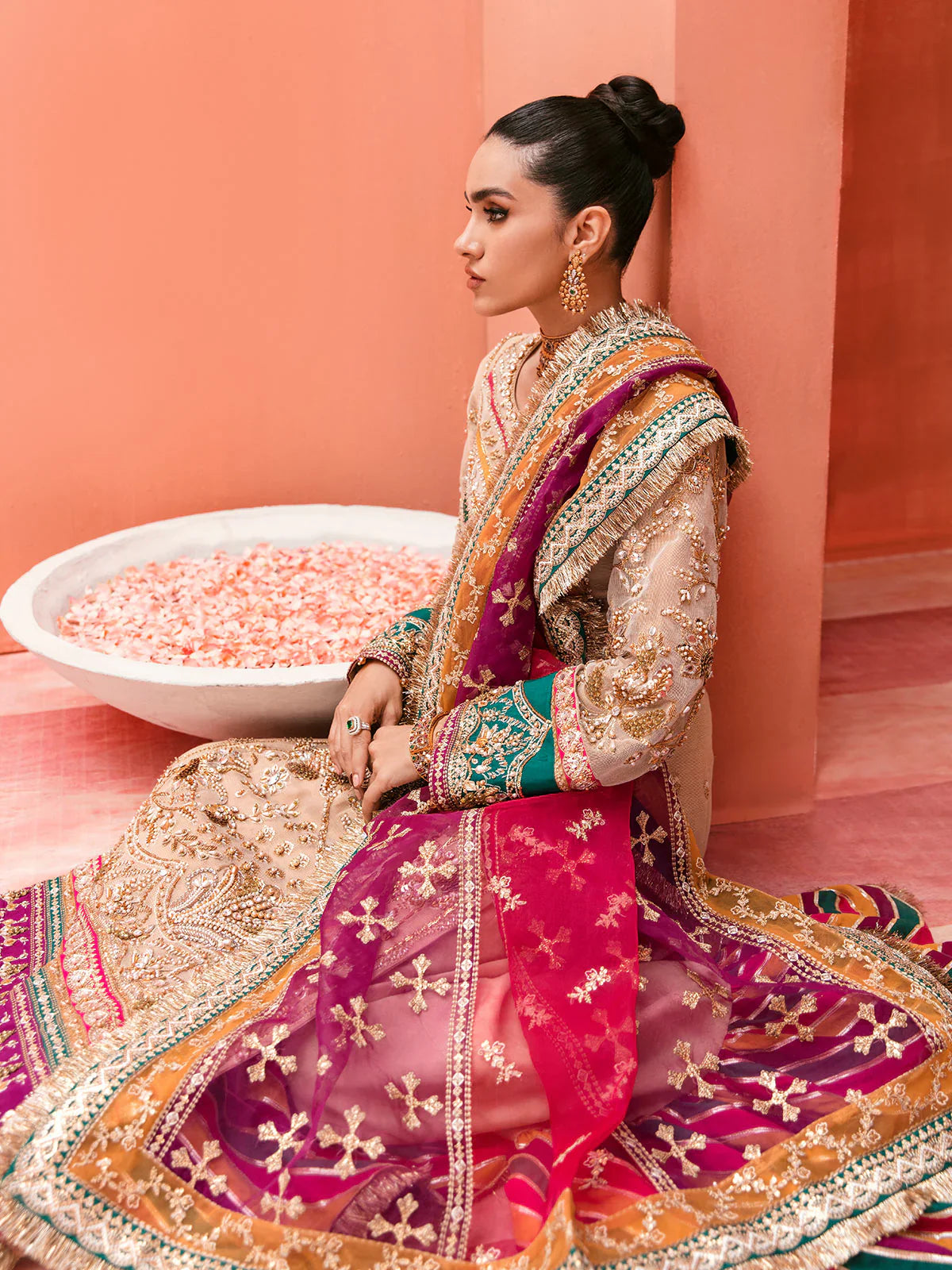 Gulaal | Zaryaab Wedding Formals Collection | Zohal GL-WS-22V1-26 - House Of Hania