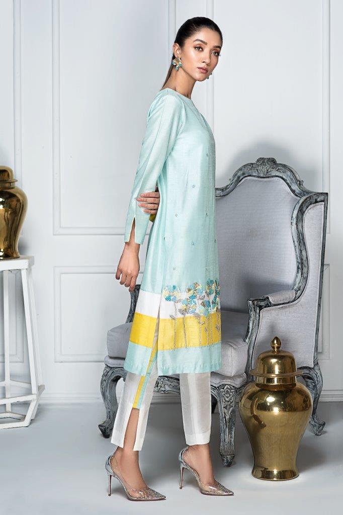 Hana | Eclectic Ready to Wear | Blue Lagoon - House Of Hania