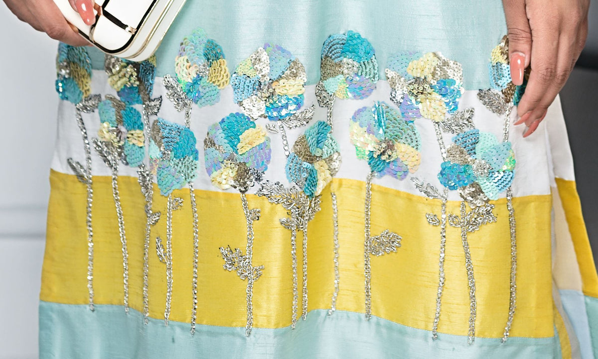 Hana | Eclectic Ready to Wear | Blue Lagoon - House Of Hania