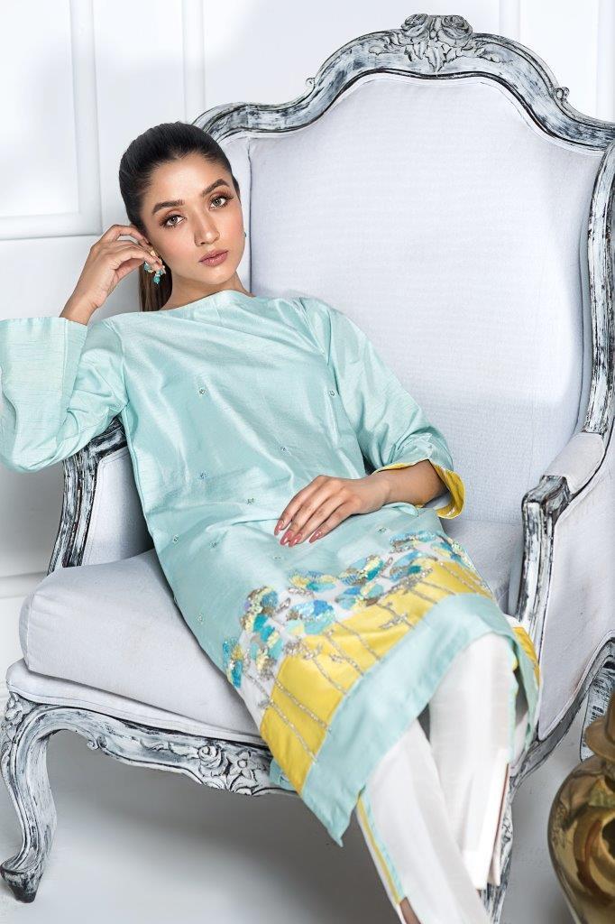 Hana | Eclectic Ready to Wear | Blue Lagoon - House Of Hania