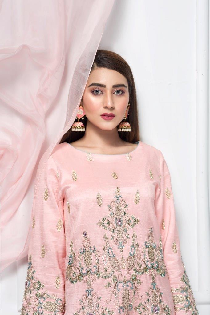 Hana | Eclectic Ready to Wear | Pink Vine - House Of Hania