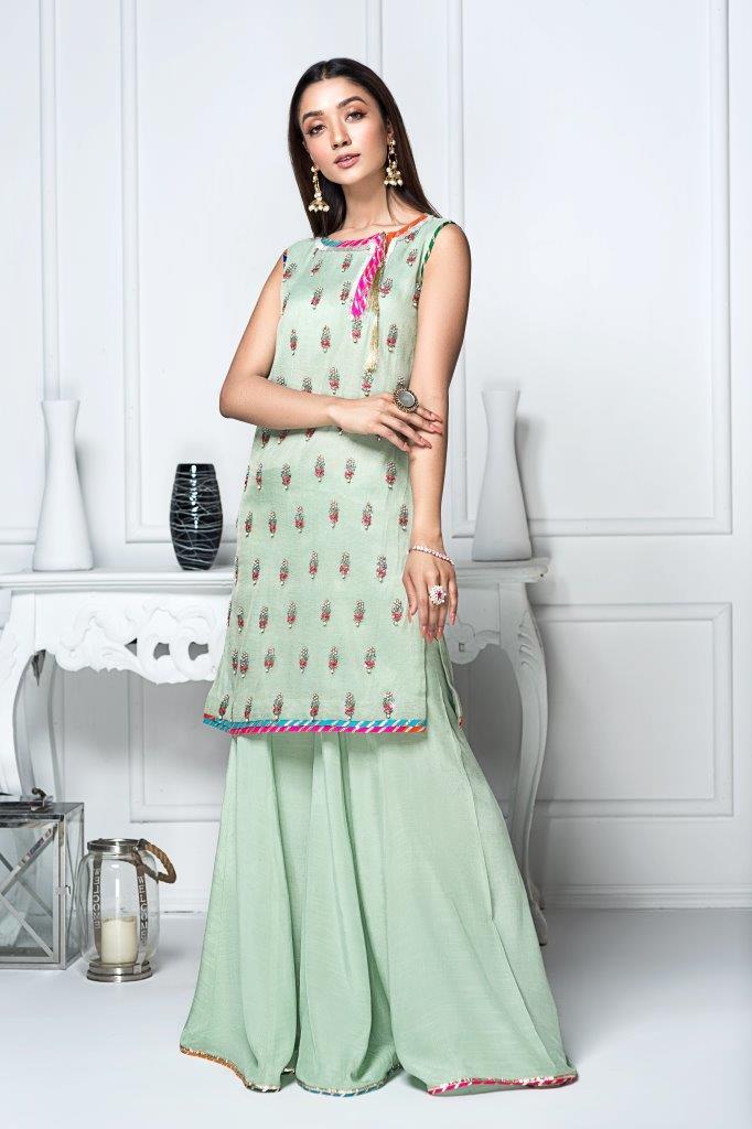 Hana | Eclectic Ready to Wear | Pistacia - House Of Hania