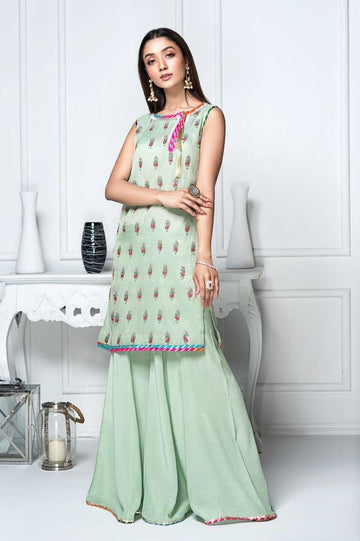 Hana | Eclectic Ready to Wear | Pistacia - House Of Hania