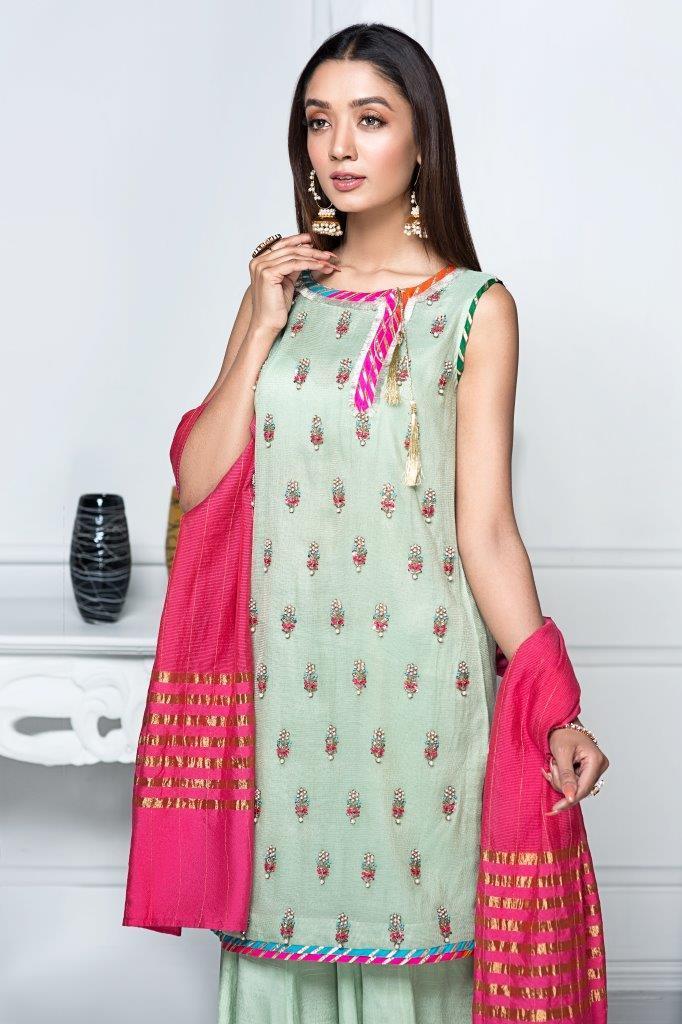 Hana | Eclectic Ready to Wear | Pistacia - House Of Hania
