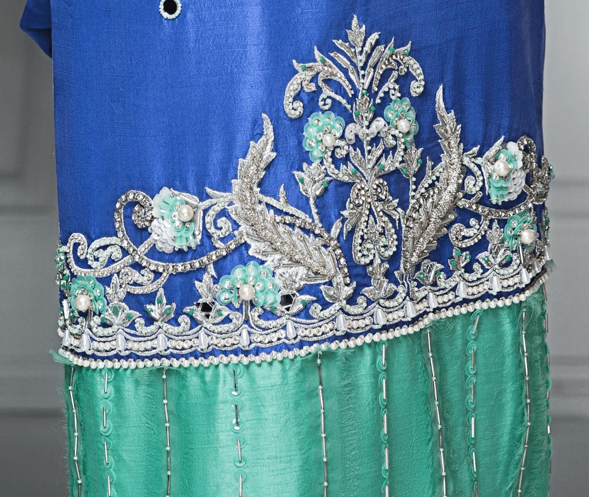 Hana | Eclectic Ready to Wear | Sapphire Twinkle - House Of Hania