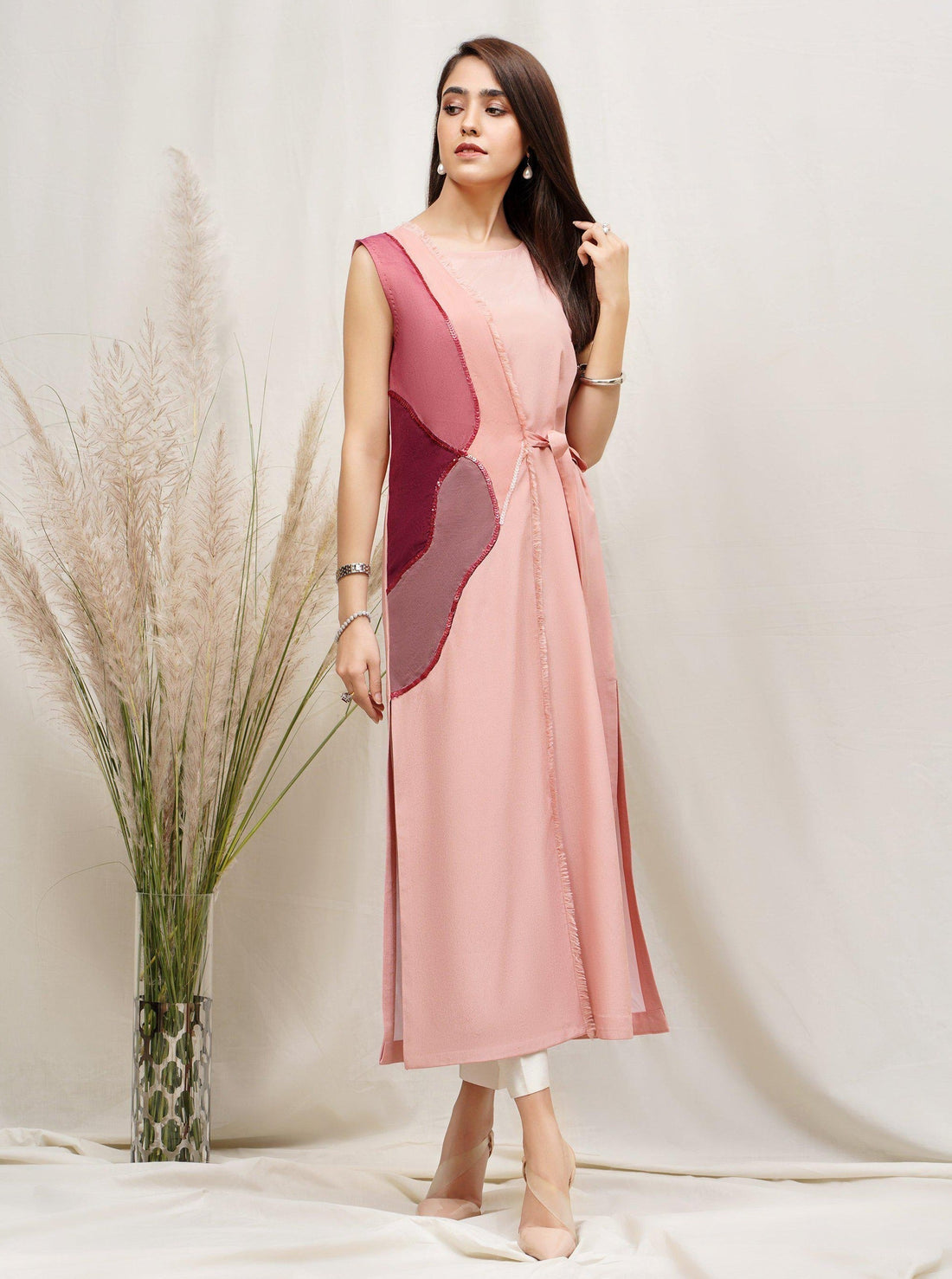 Hana | Rococo Ready to Wear | CRIMSON PEARL (ROCOB-07) - House Of Hania