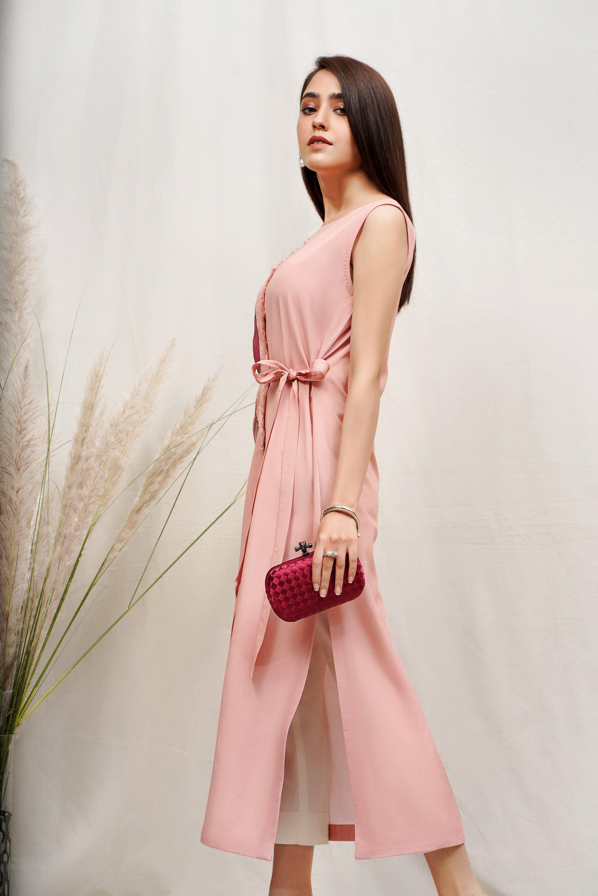 Hana | Rococo Ready to Wear | CRIMSON PEARL (ROCOB-07) - House Of Hania