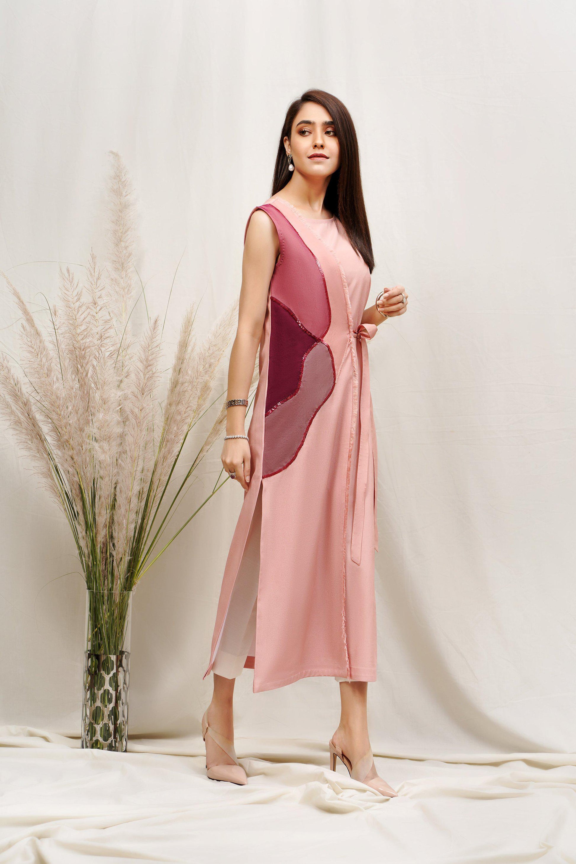 Hana | Rococo Ready to Wear | CRIMSON PEARL (ROCOB-07) - House Of Hania