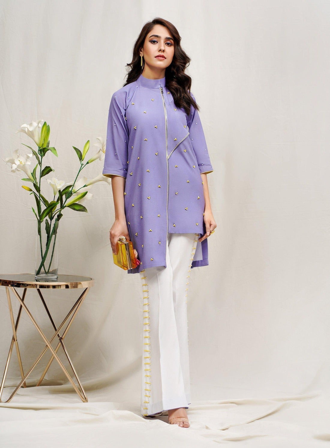 Hana | Rococo Ready to Wear | Lavender(ROCOB-05) - House Of Hania
