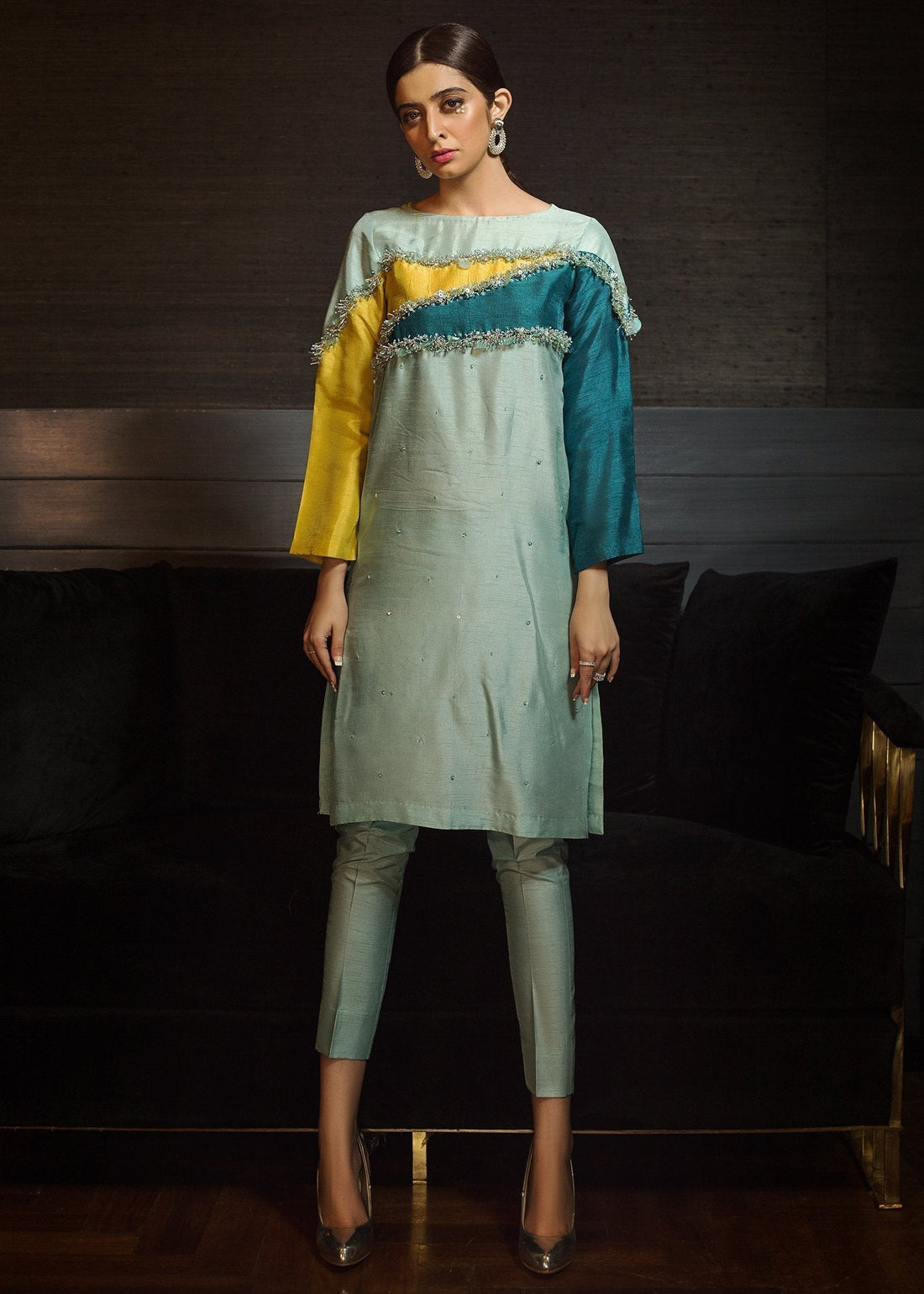 Hana | Serendipity Ready to Wear | Lemongrass Play - House Of Hania