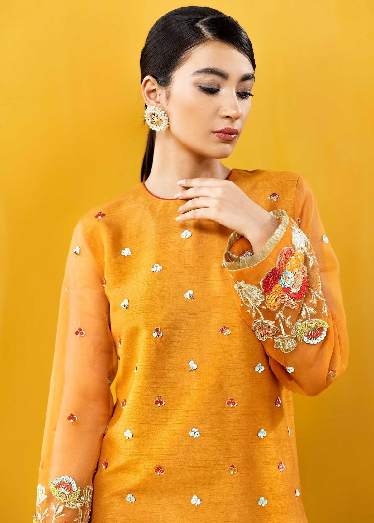 Hana | Vibrant Beyond | Floral Fantasy-VB-1002 - House Of Hania