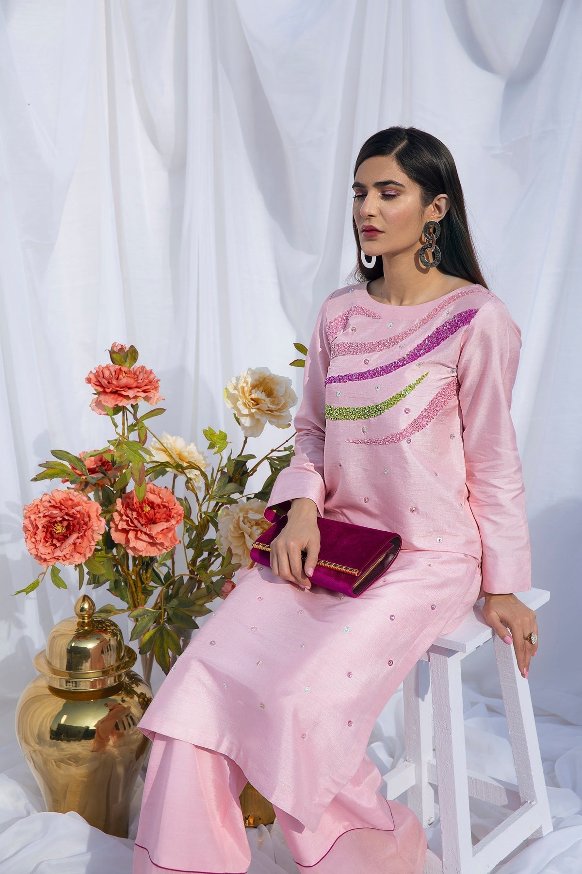 Hana | Viridity Ready to Wear | Curvy Candy-VRT-007 - House Of Hania