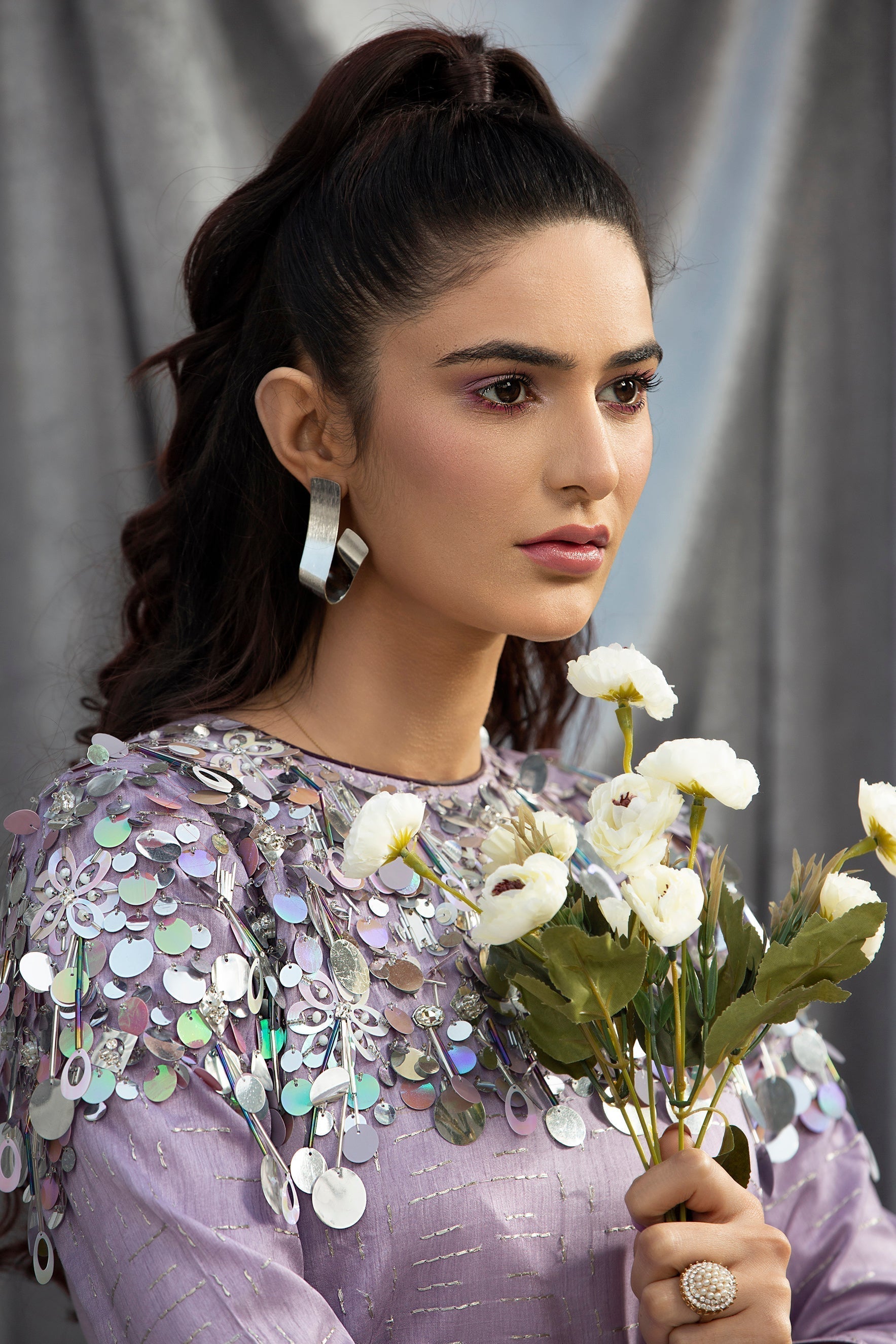 Hana | Viridity Ready to Wear | Opera-VRT-004 - House Of Hania
