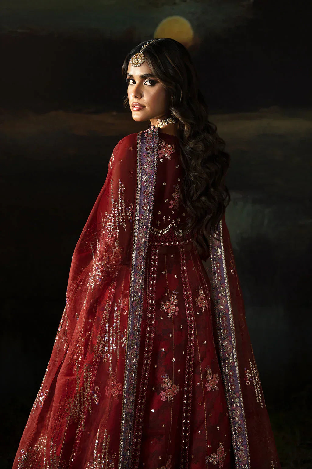 Hayat by Afrozeh Embroidered Organza 3Pc Suit AFH-24-02 ANAYA - House Of Hania
