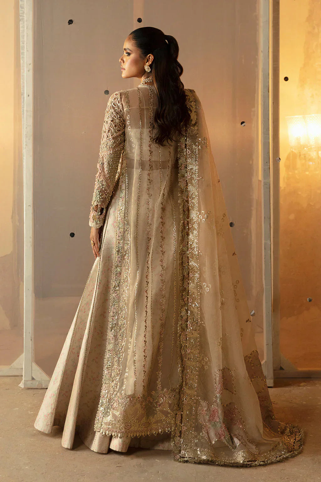 Hayat by Afrozeh Embroidered Organza 3Pc Suit AFH-24-05 ANIQA - House Of Hania