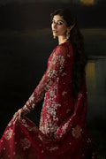 Hayat by Afrozeh Embroidered Organza 3Pc Suit AFH-24-07 ABEER - House Of Hania