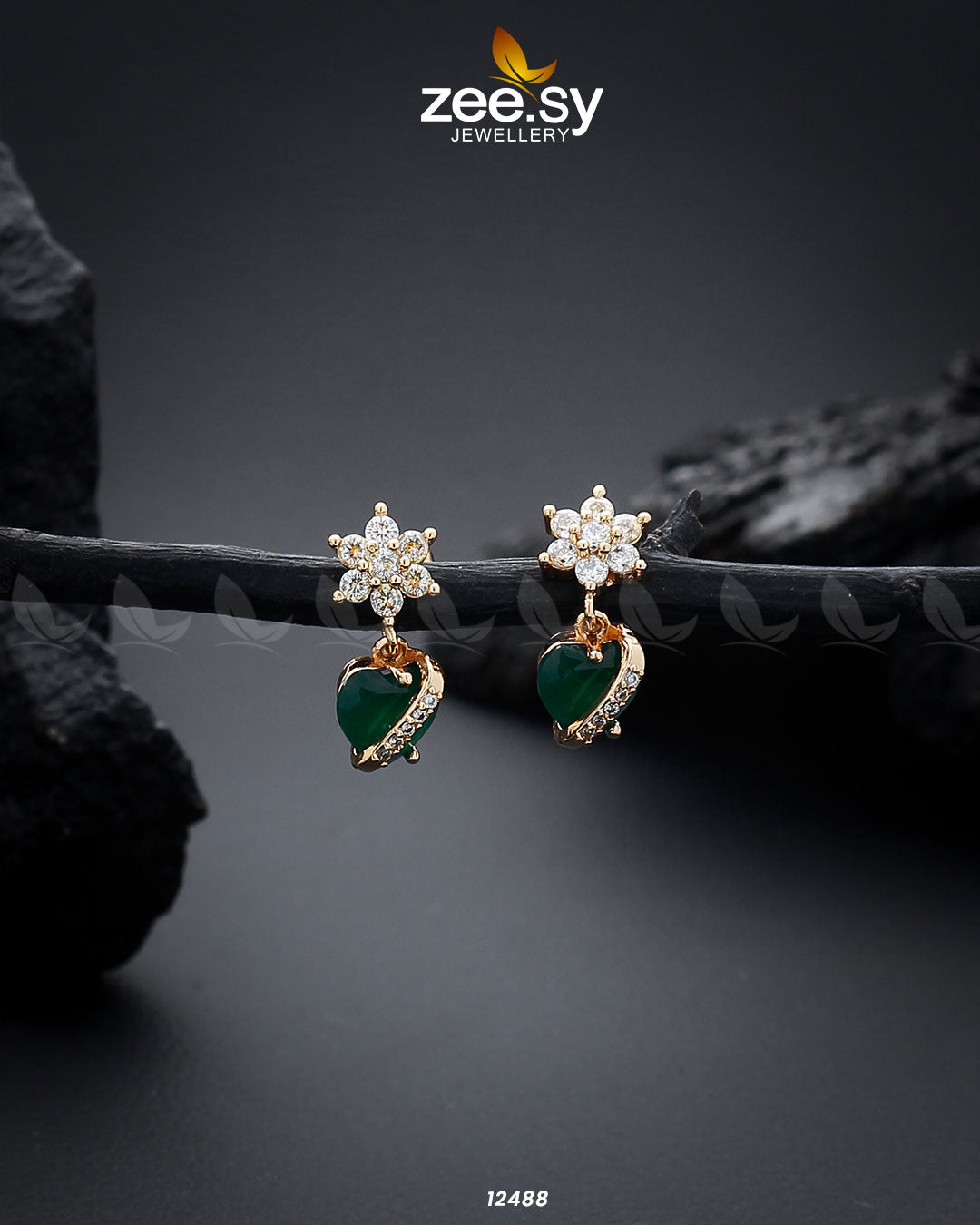 Heart Earrings - House Of Hania