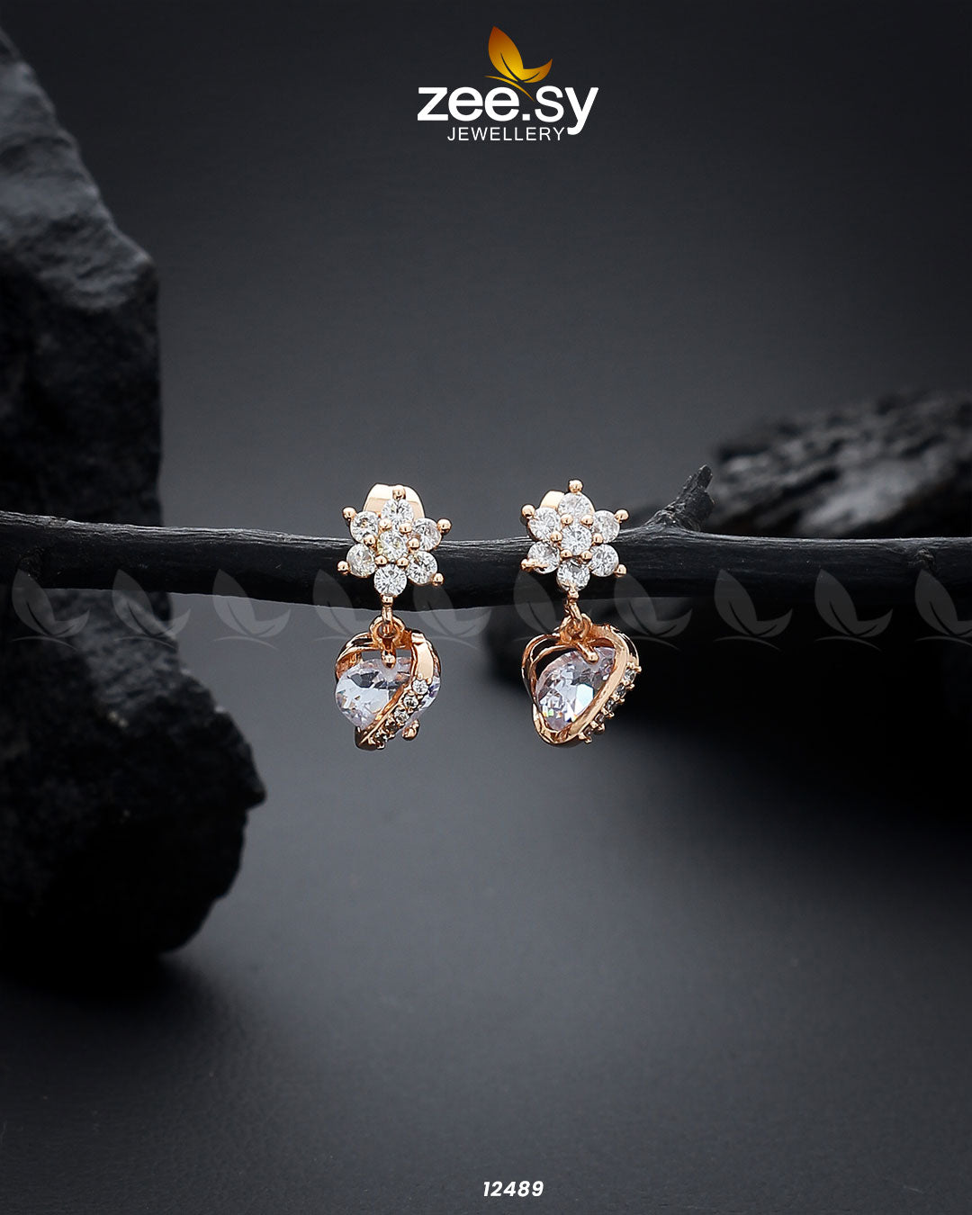 Heart Earrings - House Of Hania