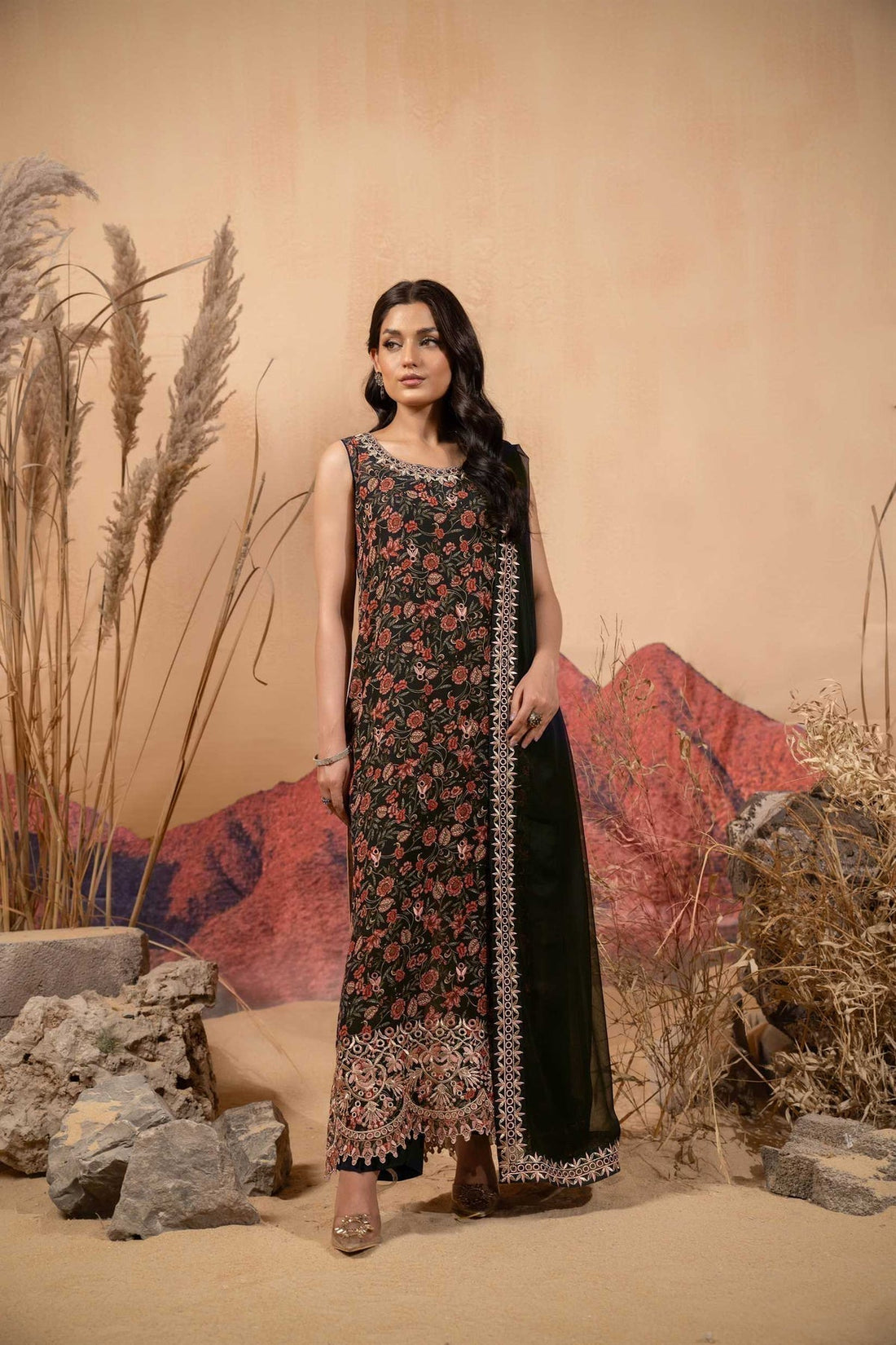 Hemstitch | Afsana Vol 2 | ZAURA - House Of Hania