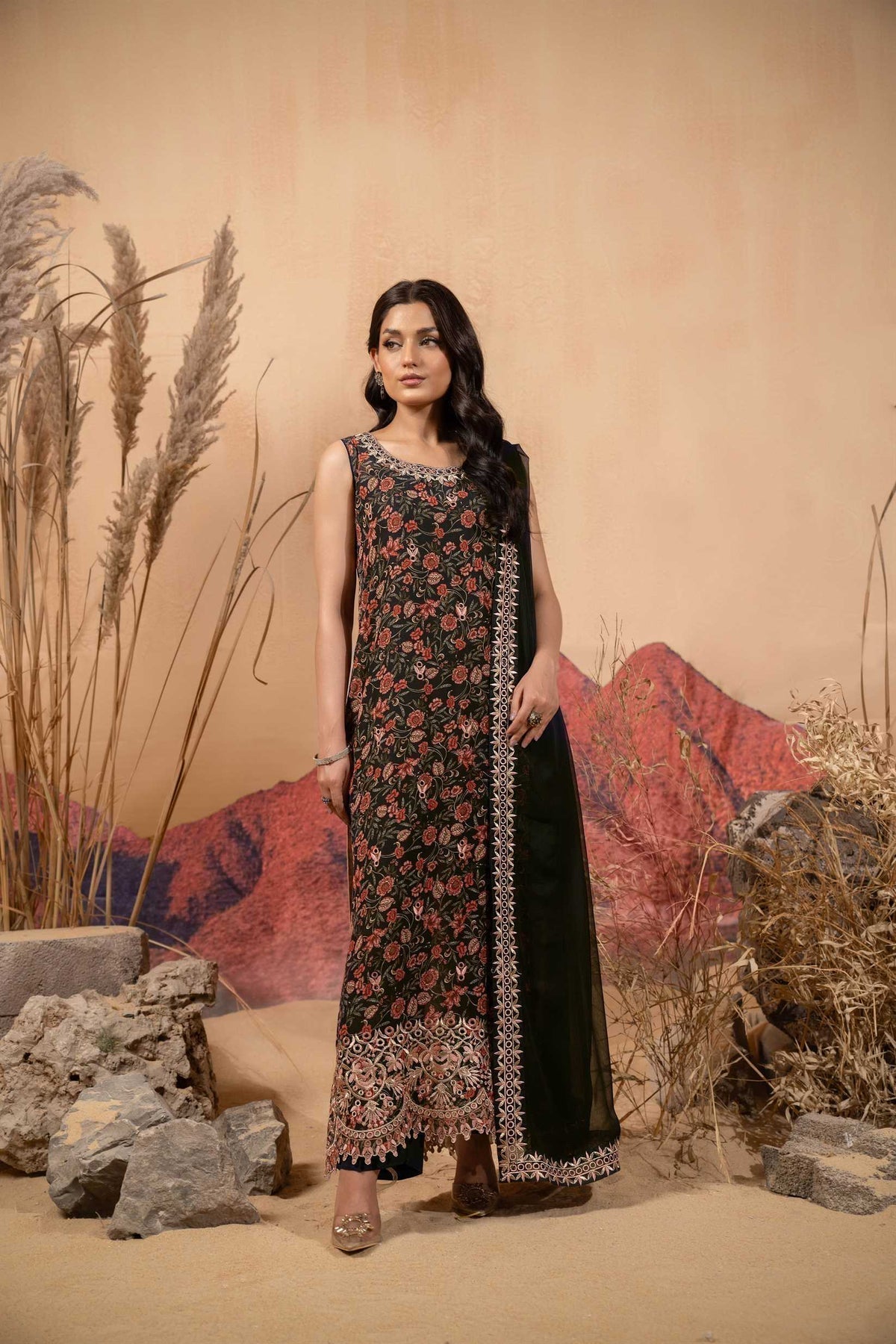 Hemstitch | Afsana Vol 2 | ZAURA - House Of Hania
