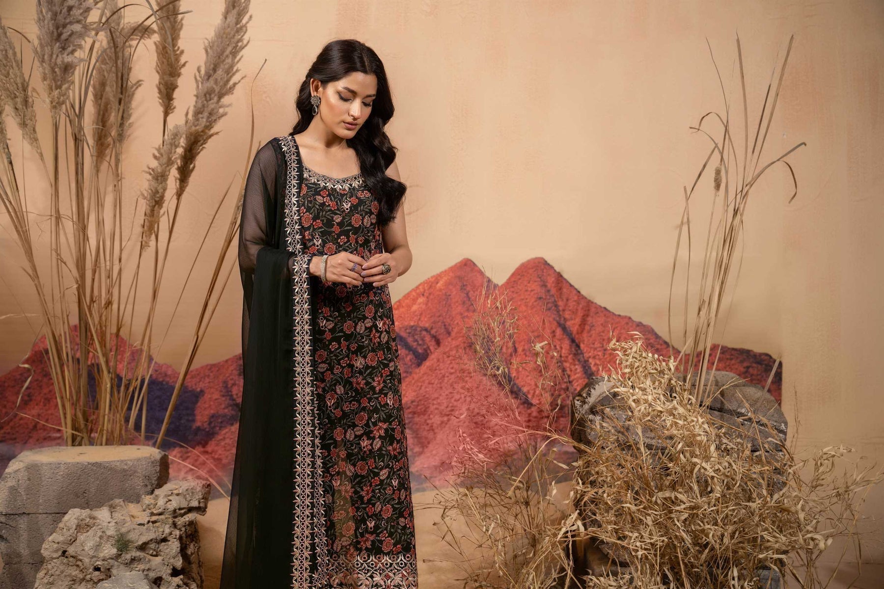 Hemstitch | Afsana Vol 2 | ZAURA - House Of Hania