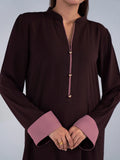 Hemstitch | Georgette Affair | Cacao - House Of Hania
