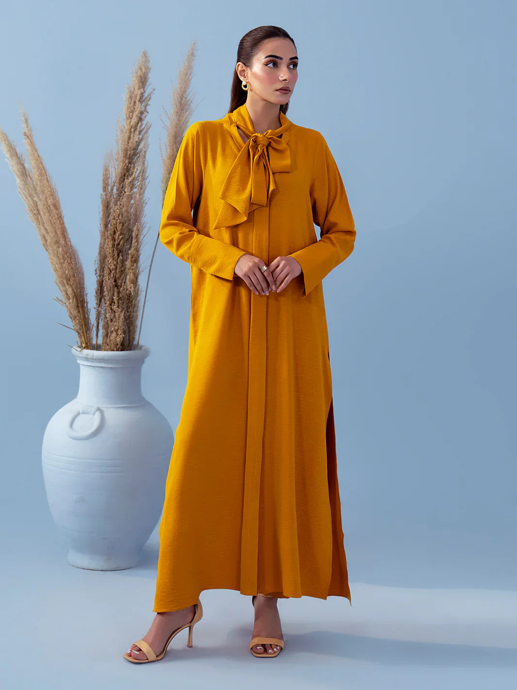 Hemstitch | Georgette Affair | Honey Bee - House Of Hania