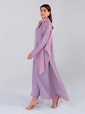 Hemstitch | Georgette Affair | Lilac - House Of Hania