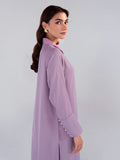 Hemstitch | Georgette Affair | Lilac - House Of Hania