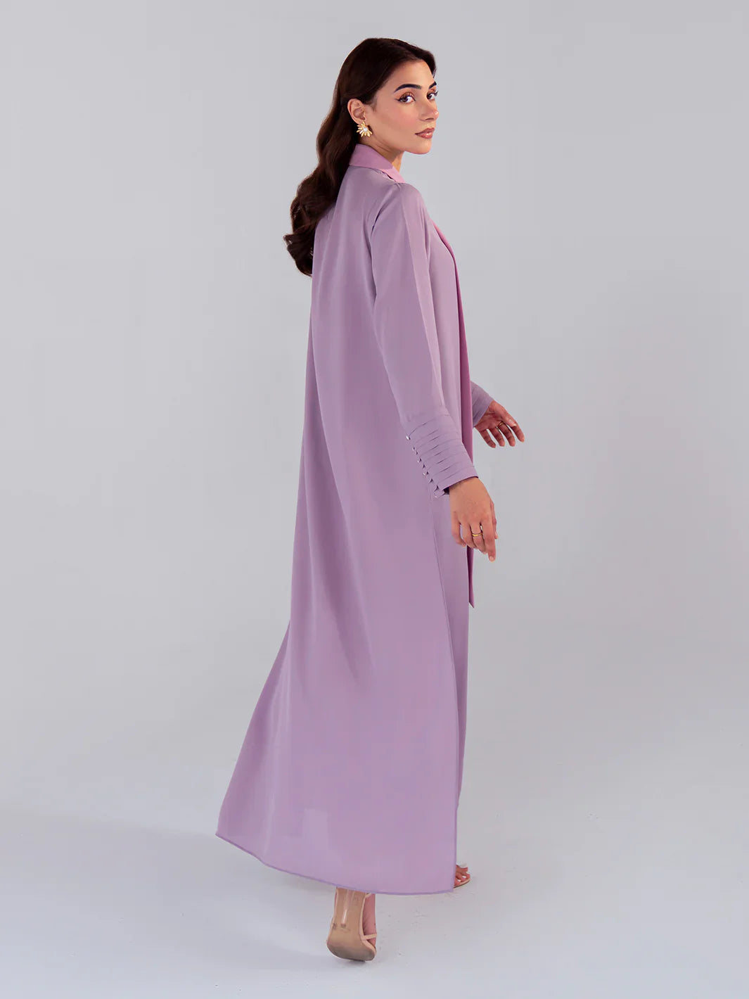 Hemstitch | Georgette Affair | Lilac - House Of Hania