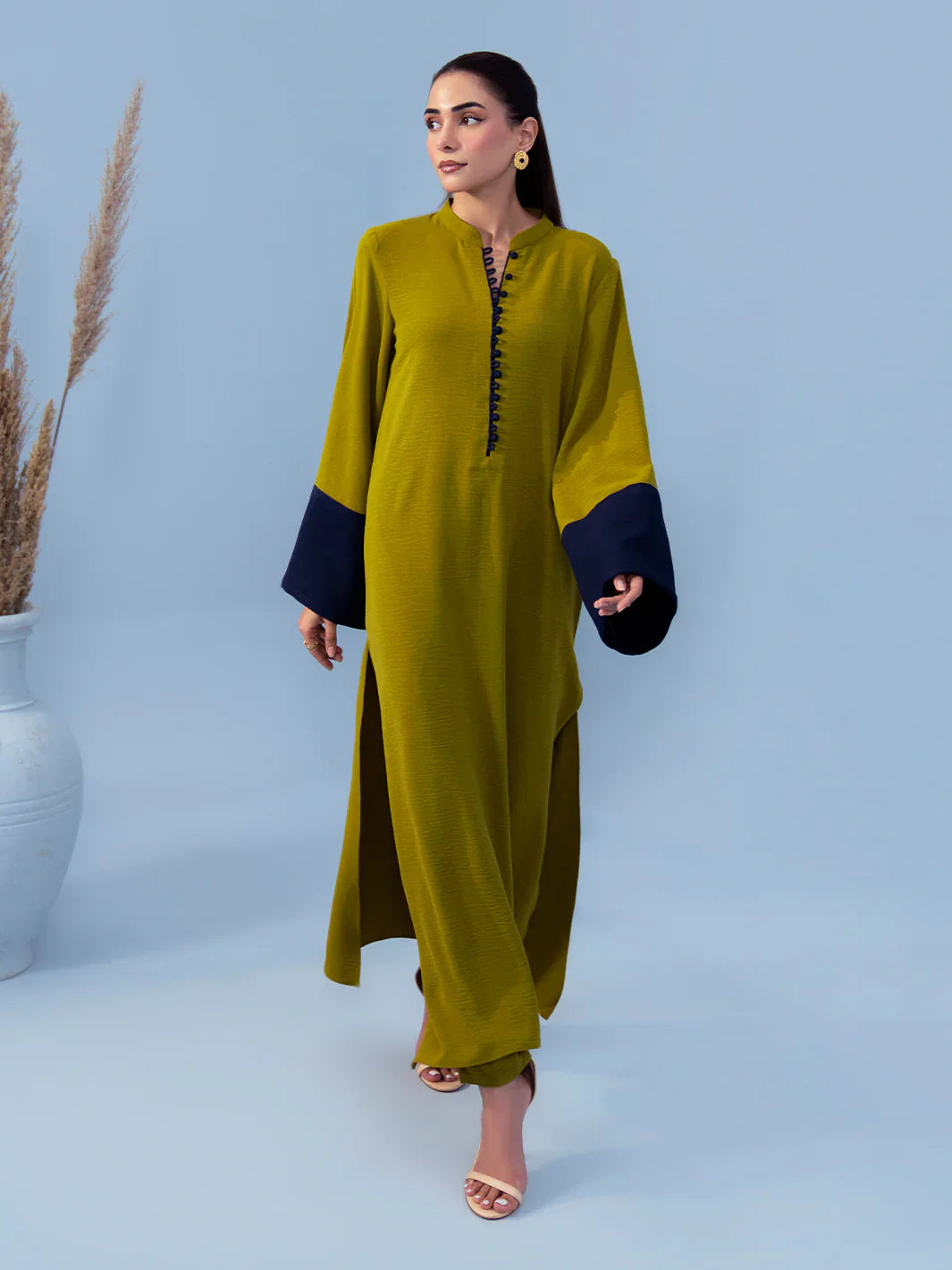 Hemstitch | Georgette Affair | Oak - House Of Hania
