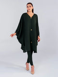 Hemstitch | Georgette Affair | Olive - House Of Hania